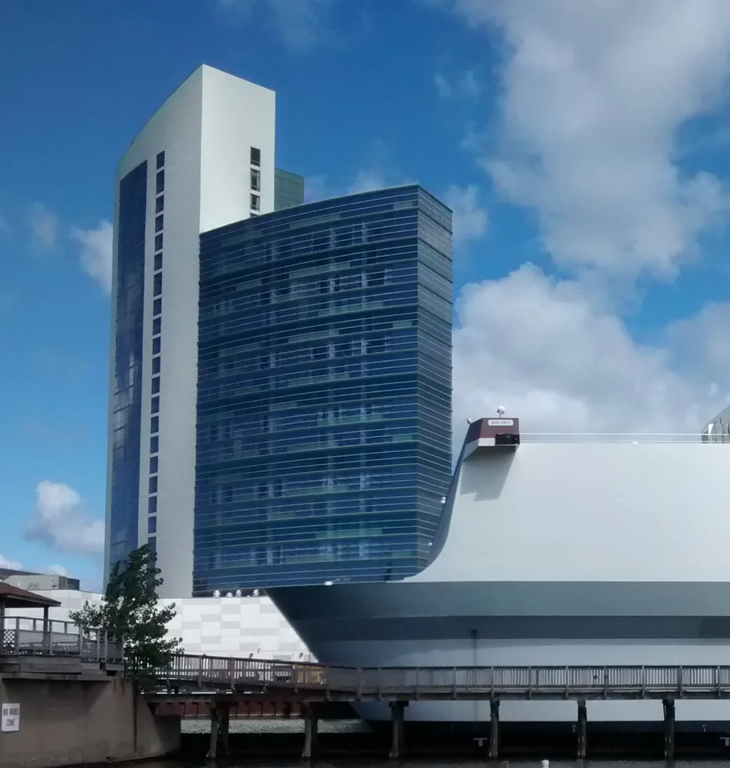 Blue Chip Casino, Hotel & Spa tower in Michigan City, Indiana